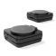Portable Travel Folding Wireless Magnet Charging Holder 15W Fast Charging Stand 3-in-1 Magnetic Folding Wireless Charging Mount