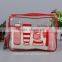 Reboinc-X7 Printed Clear Pvc Cosmetic Bag for Travel Set Piping Pvc Vinyl Cosmetic Bag Travel Kit