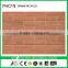 Flexible clay exterior and interior decorative lightweight brick wall