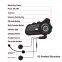 S2 Motorcycle Accessories Support 2 Riders Bluetooth Intercom System Connection 2 Mobile Phones Walkie Talkie 800 Meters Helmet Intercom Headset