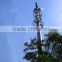 Heavy duty telescoping telecommunication antenna tower mast in shelter and mobile shelter antenna tower