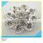 Silver Flower Round Pearl Brooch Fancy Design Clothing Decoration Brooch 5x5cm