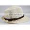 Wholesale cheap Mens Jazz fedora hat Tourism outdoor shading Hollow straw hat panama