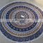 Mandala printed round beach towel 72 inch roundies wholesale