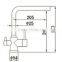 SFK904 Stainless Steel Sink 3 Three Way Tap