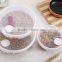 pp bowl shaped preservation box with transparent lid