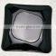 hot selling 4 size black square melamine platter