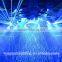 programmable 5w blue laser logo projector light