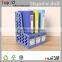 Competitive price Huajie plastic magazine shelf file rack