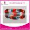 High quality cheap custom personalized silicone bracelet/rubber bracelets design your own