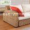 New Design Living Room Furniture Set Multi-Purpose King Queen Size Wicker Rattan Wooden Pull Out Corner Sofa Bed with Storage
