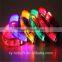 2016 wholesale led collar custom logo glowing in dark led collar