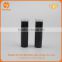 wholesale cosmetic 7.9*2CM new design round black custom lipstick tubes