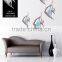 Resin shell fish wall sticker home decor