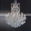 19 lights modern gold crystal chandelier for living room