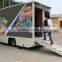 Portable trailer mobile 9d cinema truck