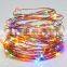 USB Operated 5V 10 Meter 100 Led RGB Christmas Holiday Wedding Party Decoration Festival LED Copper Wire String Fairy Light Lamp