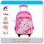 2016 Kids Trolley School Bag With Wheels for Girls,cute School Bags