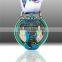2016 die casting enamel sports medal with ribbon