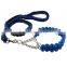 Berry Handmade Braided Nylon Training Large Dog Collars And Leashes