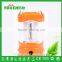 Ball Bulb ABS Plastic Lantern Light Fashion New Design Orange Camping Lamp with Inner Battery and Charger