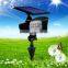 Waterproof Solar Spotlight Adjustable Wall Light Landscape Light Security Lighting