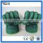 High quality green anime hulk gloves marvel spider man hulk gloves