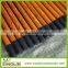 SINOLIN company wood grain pvc broom handle with plastic cap                        
                                                Quality Choice