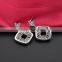 New Jewelry Fashion White Crystal Drop Dangle Earring