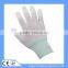 Antistatic Safety Work PU Coated Finger Top Gloves PU Electronic Gloves