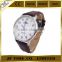 leather PC21 quartz arabic numberals dial wrist watch