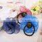 Fashion Korean Rose Flower Headband Hair Ring Rope Elastic Bands Women Hair Accessories 6 Colors