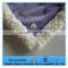 white an blue wool faux fur blanket for baby or sofa