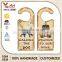 best price creative items iron open closed iron do not disturb door signs hanger