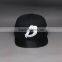 LEATHER BRIM SNAPBACK CAP