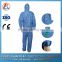Anti-static Waterproof Disposable Medical Coverall with Hood
