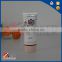 china clear plastic cosmetic tube packaging with screw cap