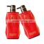300ml Chinese red color best design shampoo bottle, shampoo bottle height, bottle for shampoo