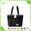 Latest Design Promotional Canvas Dot Tote Bag Leather Lady Handbag Women