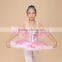 kids ballet skirt, girls camisole ballet tutu, kids dancewear pink white red blue yellow