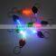 Plastic Multi-Color promotional mini led flashlight keychain factory