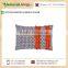 Latest Design Cushion Cover with Handmade Cotton Fabric Ribbon
