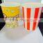 Custom printed disposable Popcorn paper buckets