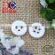 11.5mm High Quality White Round Sewing Buttons Resin Garment Buttons