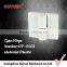 KOYUET Door Parts Accessories Public Toilet Plastic Hinge For Shower Door