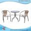 2015 fashion good quality garden furniture rattan outdoor chair and table