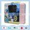 Hand-held rectangular tin boxes for food packaging