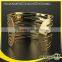 Free Sample 18k Solid Gold Wide Bracelet, Wide Cuff Bracelets