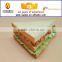 Customized PU Material Fashion Fake Food Of Artificial Bread For Decoration