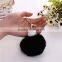 Handbag Accessories Rabbit Fur Ball Pom Pom Keychain Car Keyring